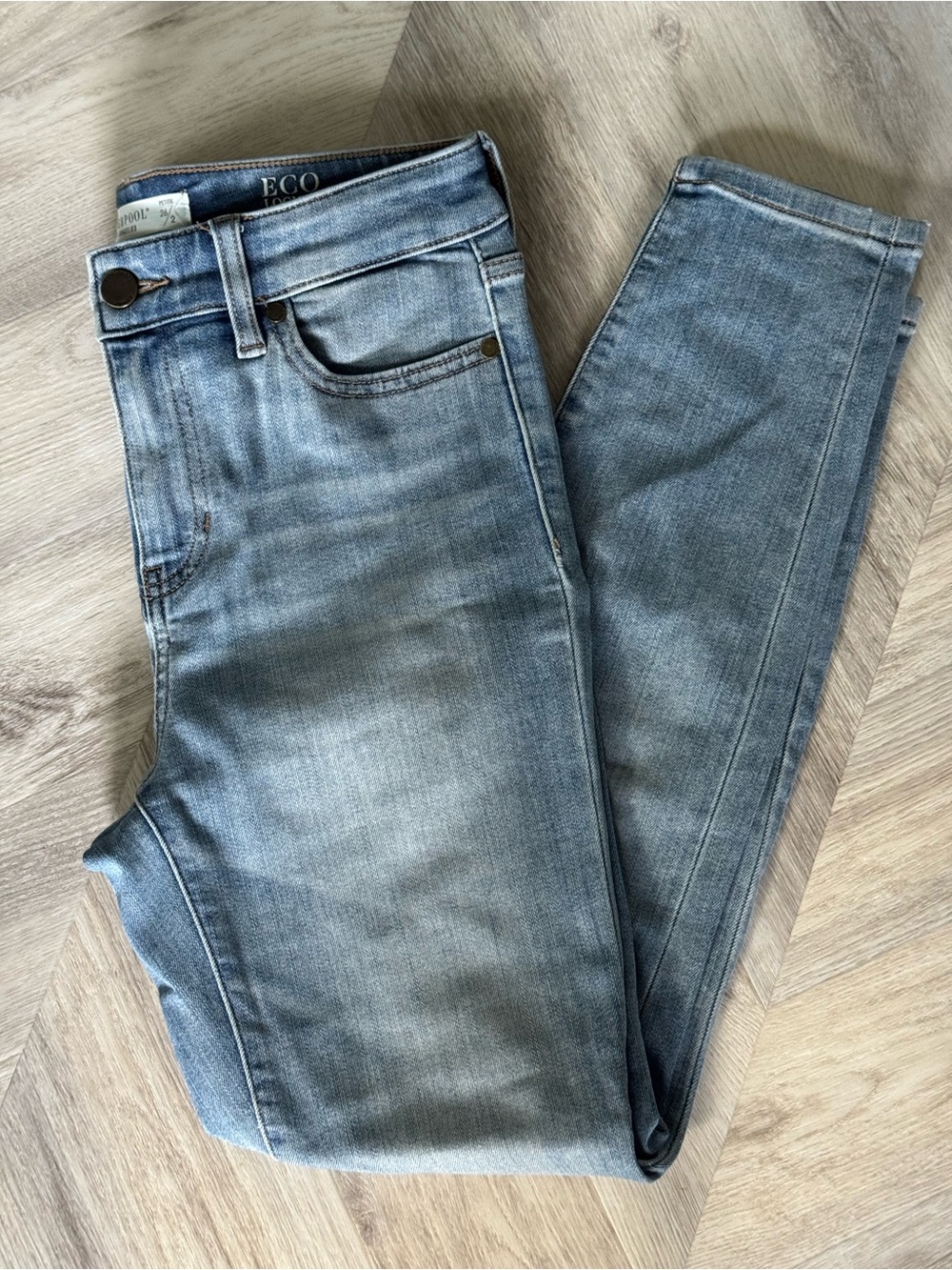 Liverpool Women’s Light Blue Petite Denim Jeans 26 / 2 High Rise